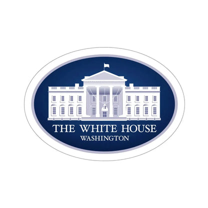 United States White House STICKER Vinyl Die-Cut Decal 4 Inch - The Sticker Space
