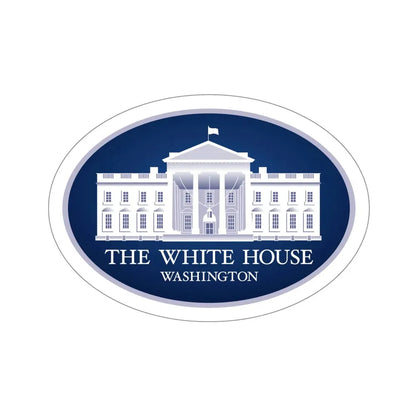 United States White House STICKER Vinyl Die-Cut Decal 5 Inch - The Sticker Space