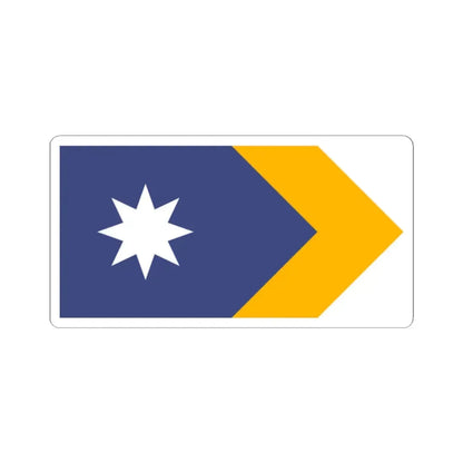 Unity Flag (Australia) STICKER Vinyl Kiss-Cut Decal 2 Inch White - The Sticker Space