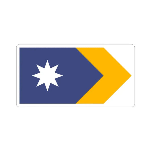 Unity Flag (Australia) STICKER Vinyl Kiss-Cut Decal 2 Inch White - The Sticker Space