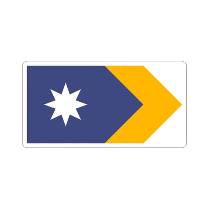 Unity Flag (Australia) STICKER Vinyl Kiss-Cut Decal 3 Inch White - The Sticker Space
