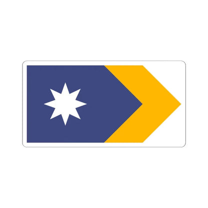Unity Flag (Australia) STICKER Vinyl Kiss-Cut Decal 4 Inch White - The Sticker Space