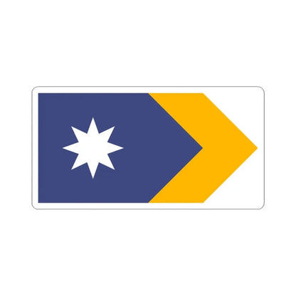 Unity Flag (Australia) STICKER Vinyl Kiss-Cut Decal 6 Inch White - The Sticker Space