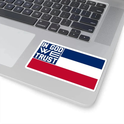 Unity Flag of Mississippi (United States) STICKER Vinyl Kiss-Cut Decal - The Sticker Space