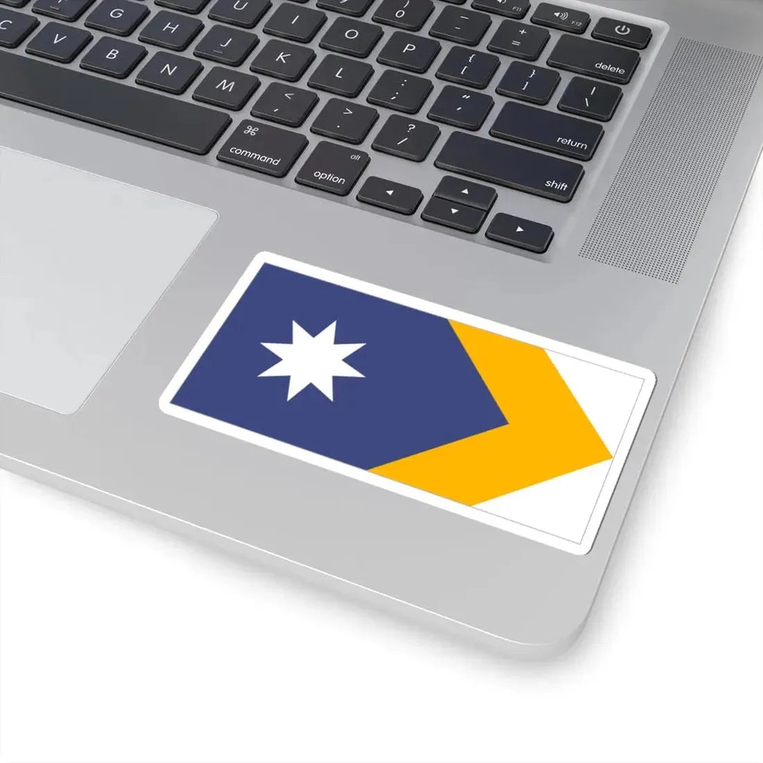 Unity Flag Outlined (Australia) STICKER Vinyl Kiss-Cut Decal - The Sticker Space