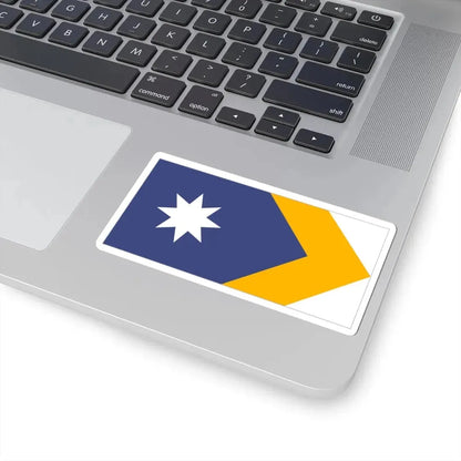 Unity Flag Outlined (Australia) STICKER Vinyl Kiss-Cut Decal - The Sticker Space