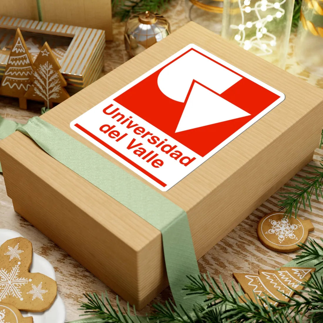 Univalle (Colombia) (Coat of Arms) STICKER Vinyl Kiss-Cut Decal - The Sticker Space