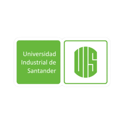 Universidad Industrial de Santander logo (Colombia) (Coat of Arms) STICKER Vinyl Kiss-Cut Decal 4 Inch White - The Sticker Space