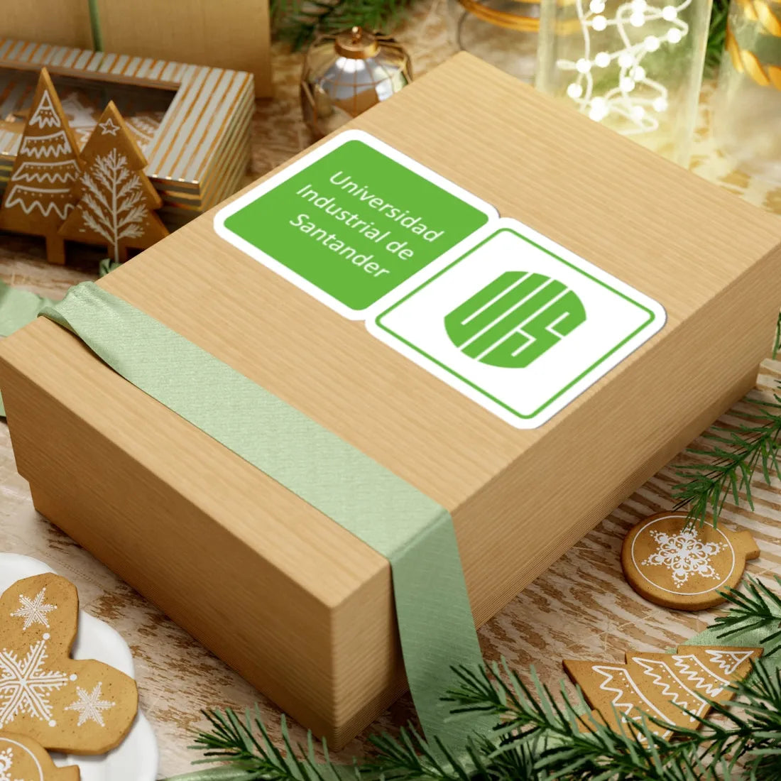 Universidad Industrial de Santander logo (Colombia) (Coat of Arms) STICKER Vinyl Kiss-Cut Decal - The Sticker Space