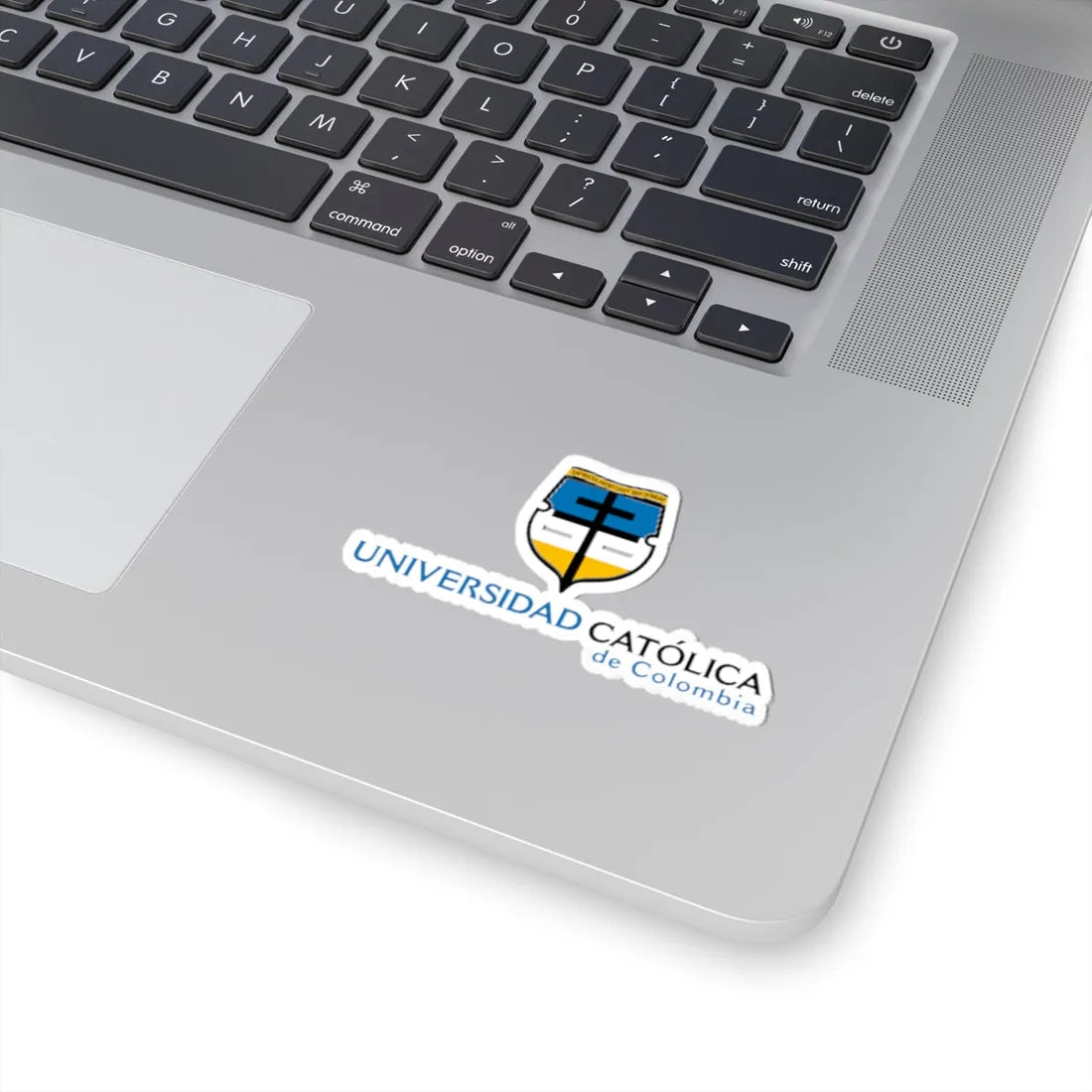 University Católica of Colombia logo (Colombia) (Coat of Arms) STICKER Vinyl Kiss-Cut Decal - The Sticker Space