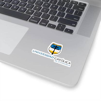 University Católica of Colombia logo (Colombia) (Coat of Arms) STICKER Vinyl Kiss-Cut Decal - The Sticker Space