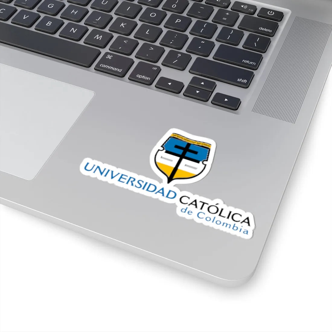 University Católica of Colombia logo (Colombia) (Coat of Arms) STICKER Vinyl Kiss-Cut Decal - The Sticker Space