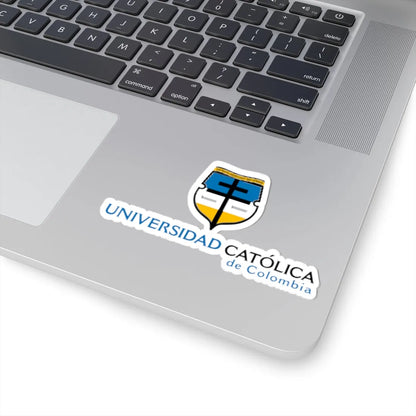University Católica of Colombia logo (Colombia) (Coat of Arms) STICKER Vinyl Kiss-Cut Decal - The Sticker Space