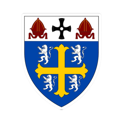 University College Durham (England) (Coat of Arms) STICKER Vinyl Kiss-Cut Decal 2 Inch White - The Sticker Space