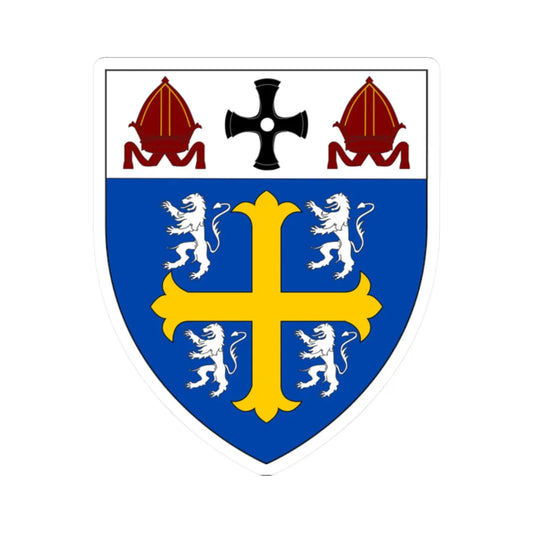 University College Durham (England) (Coat of Arms) STICKER Vinyl Kiss-Cut Decal 2 Inch White - The Sticker Space