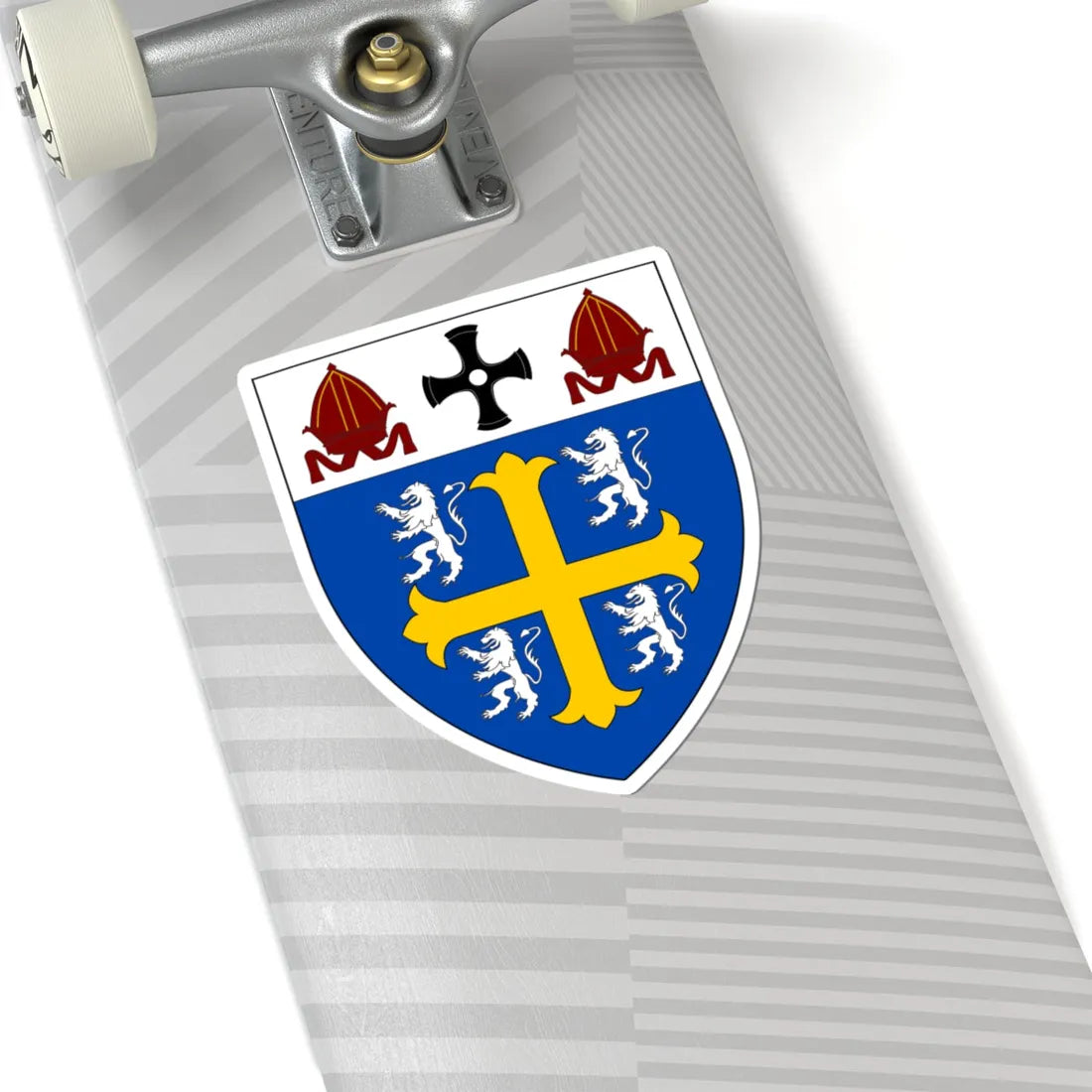 University College Durham (England) (Coat of Arms) STICKER Vinyl Kiss-Cut Decal - The Sticker Space
