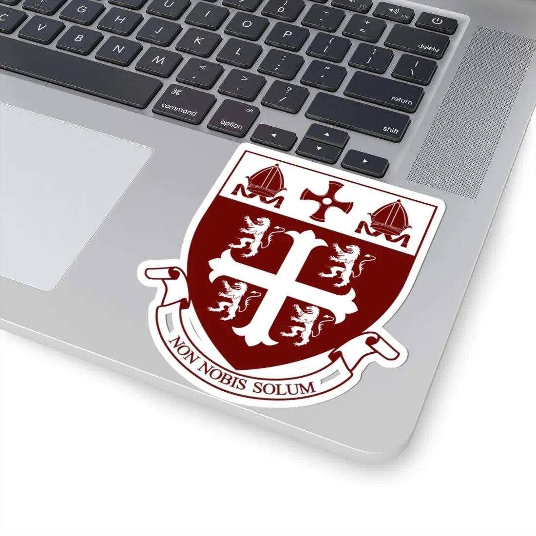 University College Durham Motto (England) (Coat of Arms) STICKER Vinyl Kiss-Cut Decal - The Sticker Space