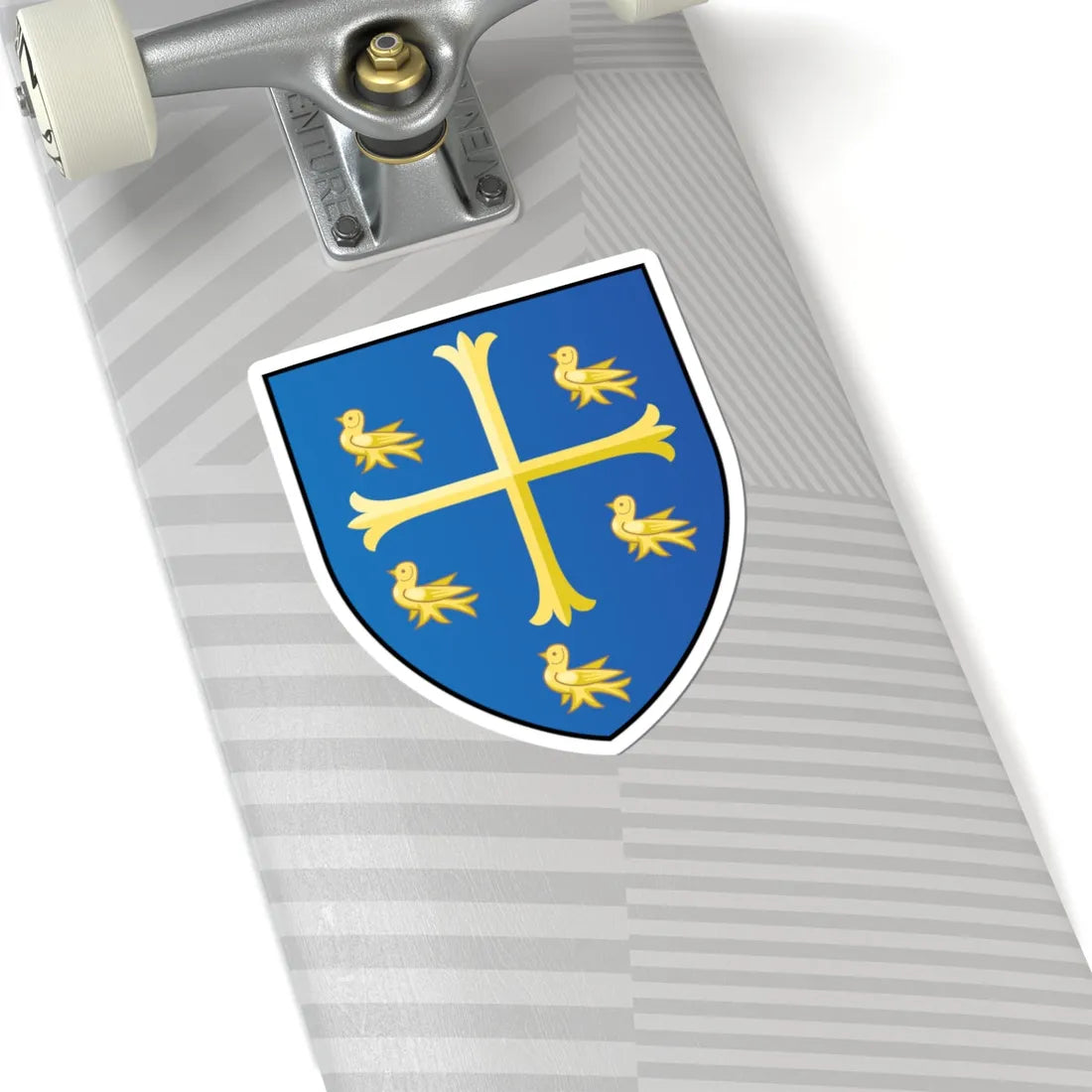 University College Oxford Coat Of Arms (England) (Coat of Arms) STICKER Vinyl Kiss-Cut Decal - The Sticker Space