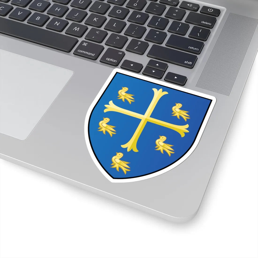 University College Oxford Coat Of Arms (England) (Coat of Arms) STICKER Vinyl Kiss-Cut Decal - The Sticker Space