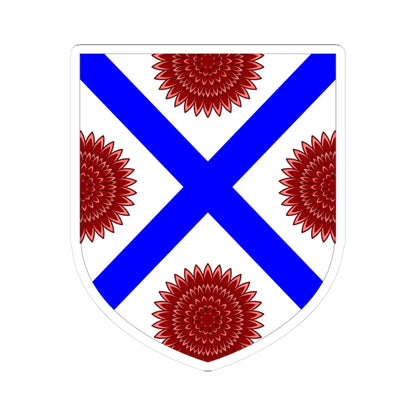 University for the Creative Arts arms (United Kingdom) (Coat of Arms) STICKER Vinyl Kiss-Cut Decal 3 Inch White - The Sticker Space