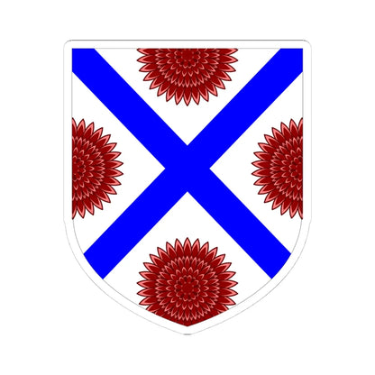 University for the Creative Arts arms (United Kingdom) (Coat of Arms) STICKER Vinyl Kiss-Cut Decal 4 Inch White - The Sticker Space