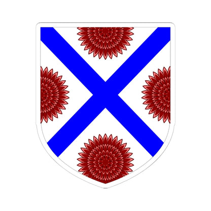 University for the Creative Arts arms (United Kingdom) (Coat of Arms) STICKER Vinyl Kiss-Cut Decal 6 Inch White - The Sticker Space