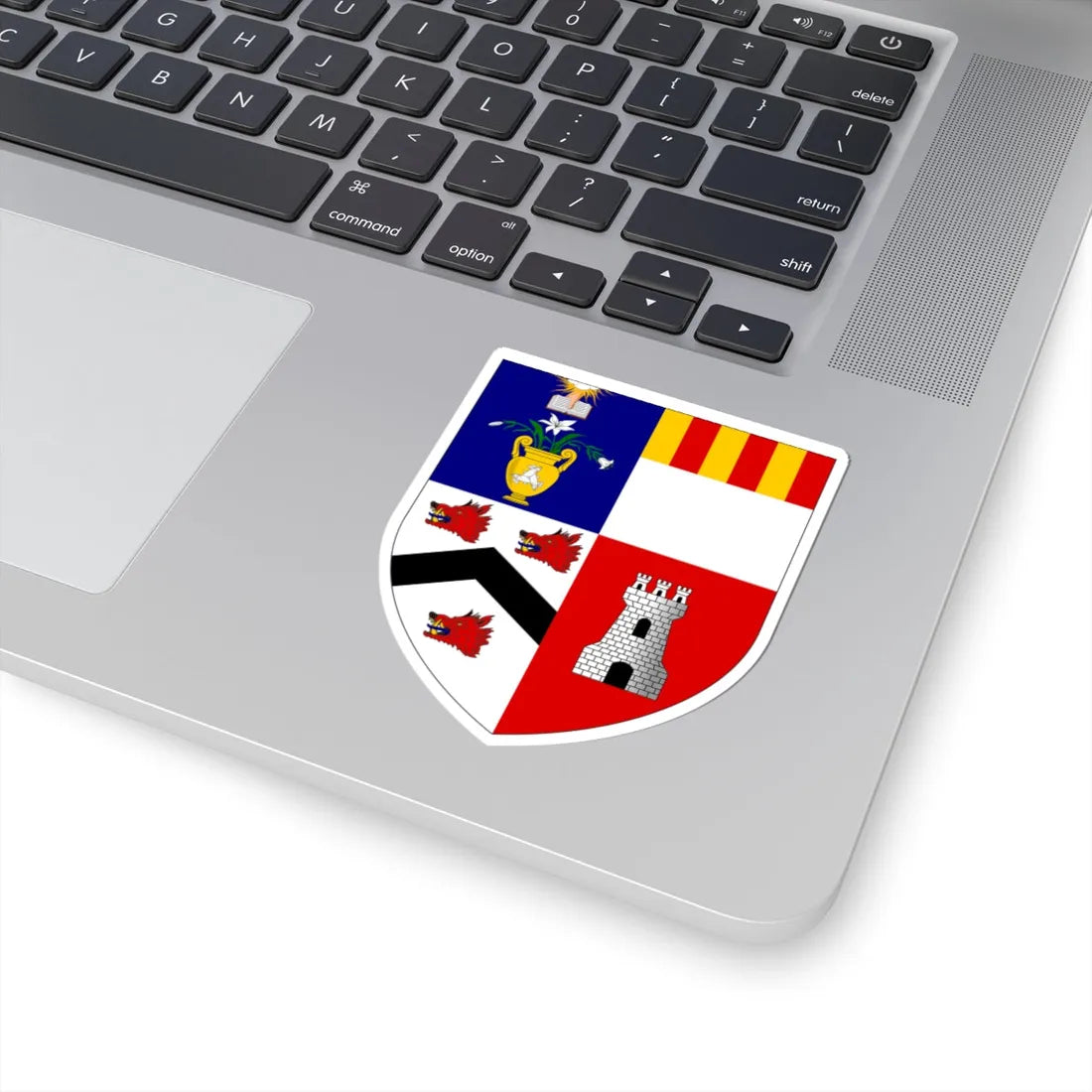 University of Aberdeen arms (Scotland) (Coat of Arms) STICKER Vinyl Kiss-Cut Decal - The Sticker Space