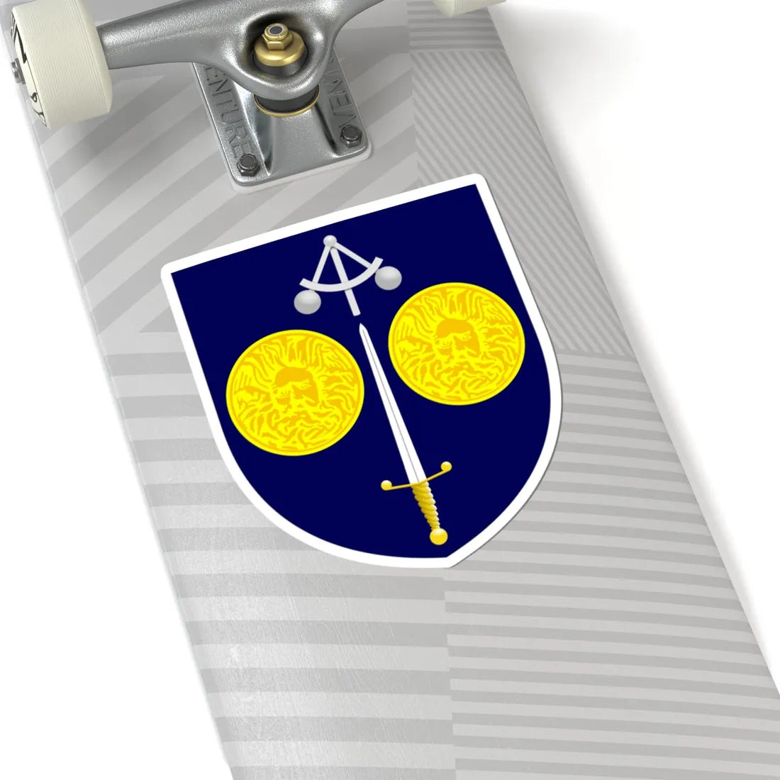 University of Bath arms (United Kingdom) (Coat of Arms) STICKER Vinyl Kiss-Cut Decal - The Sticker Space