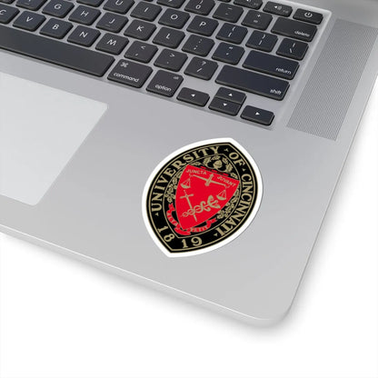 University of Cincinnati seal (United States) (Coat of Arms) STICKER Vinyl Kiss-Cut Decal - The Sticker Space