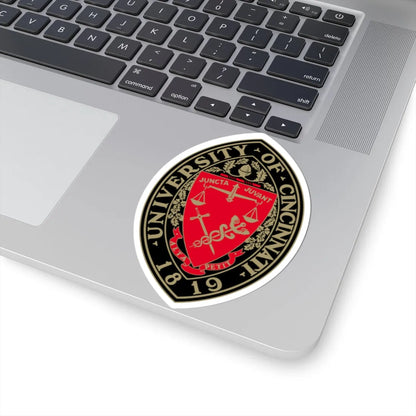 University of Cincinnati seal (United States) (Coat of Arms) STICKER Vinyl Kiss-Cut Decal - The Sticker Space