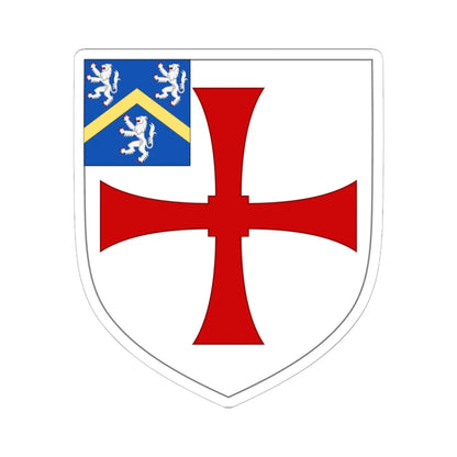 University of Durham arms (England) (Coat of Arms) STICKER Vinyl Kiss-Cut Decal 6 Inch White - The Sticker Space