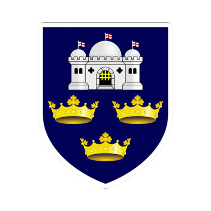 University of East Anglia arms (United Kingdom) (Coat of Arms) STICKER Vinyl Kiss-Cut Decal 2 Inch White - The Sticker Space