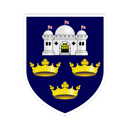 University of East Anglia arms (United Kingdom) (Coat of Arms) STICKER Vinyl Kiss-Cut Decal 3 Inch White - The Sticker Space