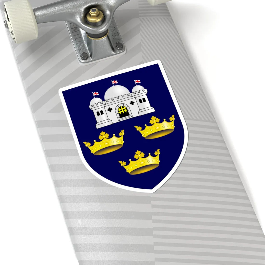 University of East Anglia arms (United Kingdom) (Coat of Arms) STICKER Vinyl Kiss-Cut Decal - The Sticker Space