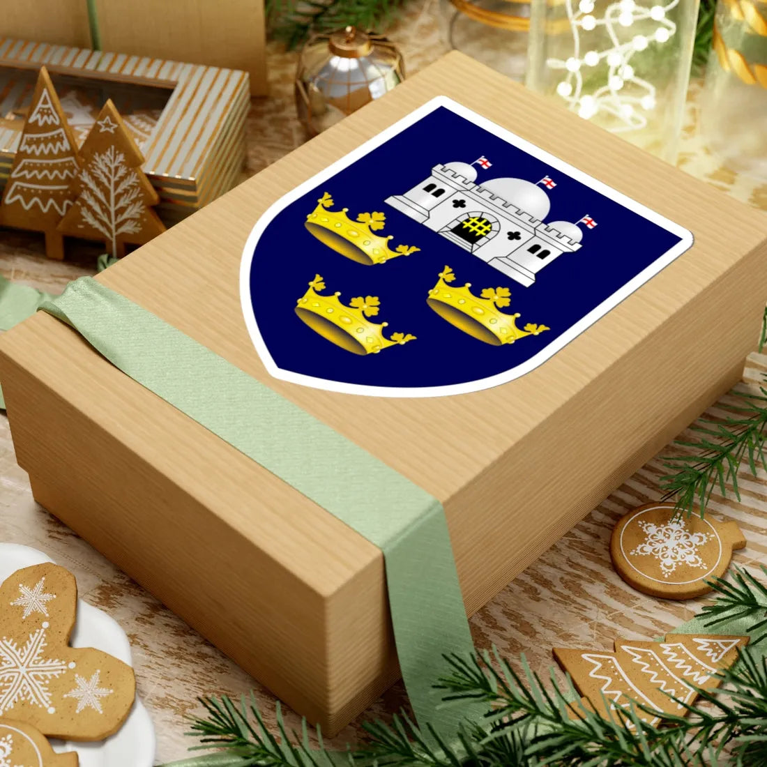 University of East Anglia arms (United Kingdom) (Coat of Arms) STICKER Vinyl Kiss-Cut Decal - The Sticker Space