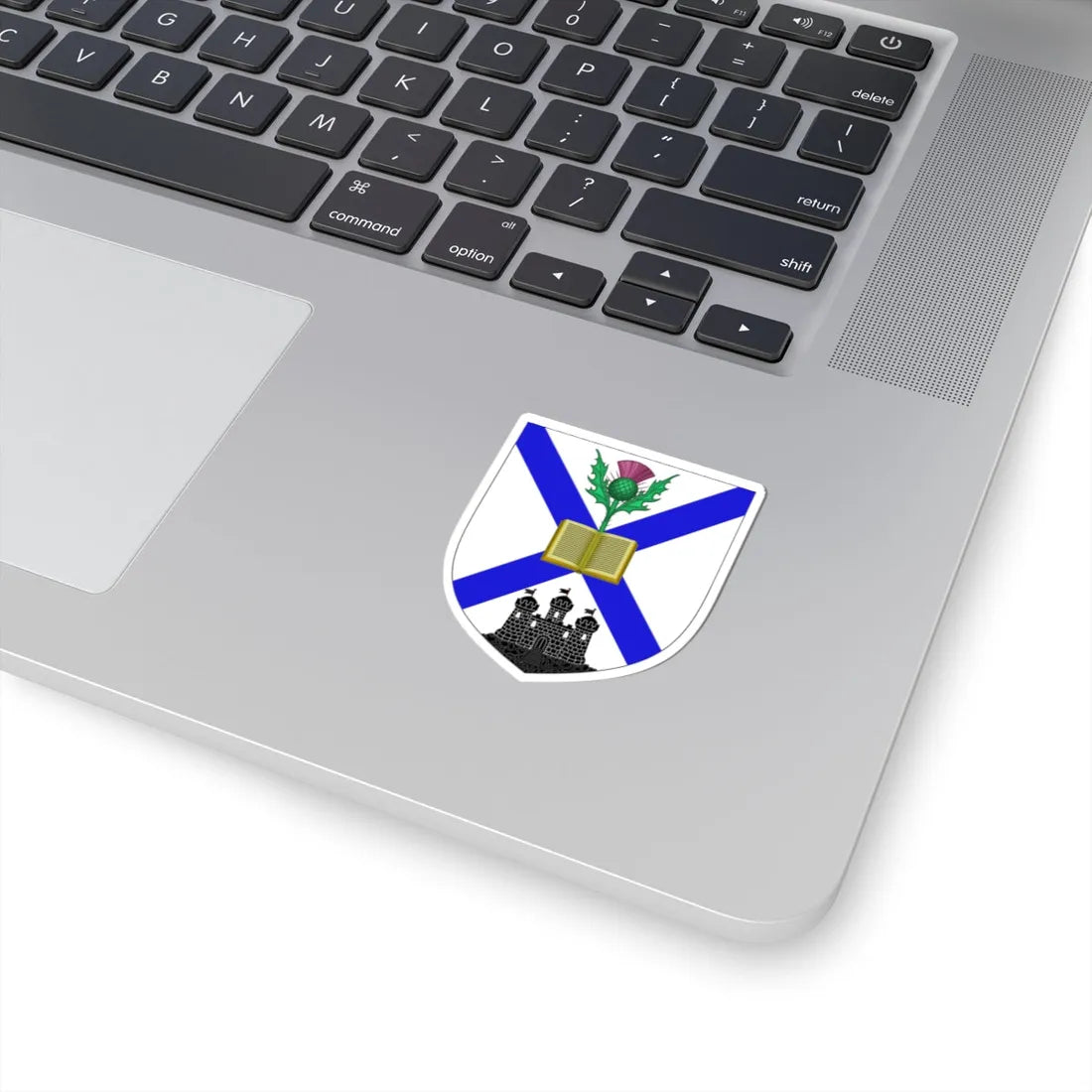 University of Edinburgh arms (Scotland) (Coat of Arms) STICKER Vinyl Kiss-Cut Decal - The Sticker Space