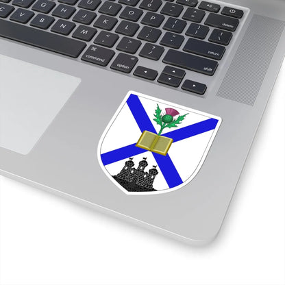 University of Edinburgh arms (Scotland) (Coat of Arms) STICKER Vinyl Kiss-Cut Decal - The Sticker Space