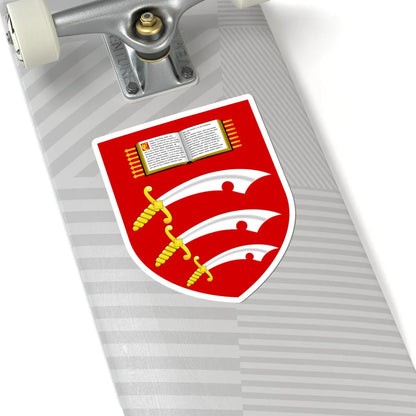 University of Essex arms (United Kingdom) (Coat of Arms) STICKER Vinyl Kiss-Cut Decal - The Sticker Space