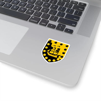University of Falmouth arms (United Kingdom) (Coat of Arms) STICKER Vinyl Kiss-Cut Decal - The Sticker Space