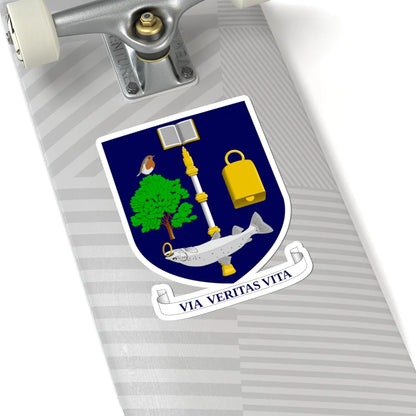 University of Glasgow arms (Scotland) (Coat of Arms) STICKER Vinyl Kiss-Cut Decal - The Sticker Space