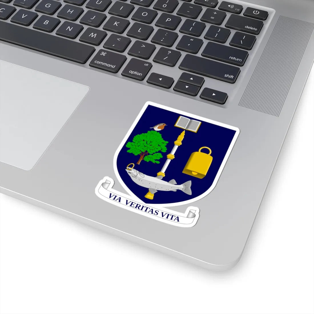 University of Glasgow arms (Scotland) (Coat of Arms) STICKER Vinyl Kiss-Cut Decal - The Sticker Space