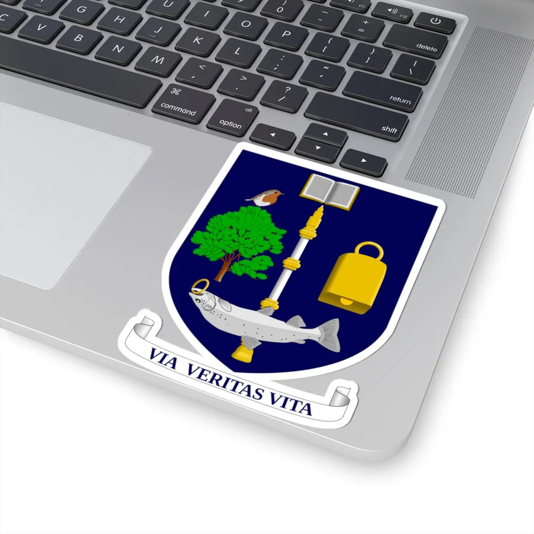 University of Glasgow arms (Scotland) (Coat of Arms) STICKER Vinyl Kiss-Cut Decal - The Sticker Space