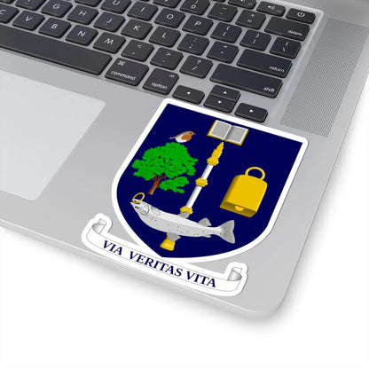 University of Glasgow arms (Scotland) (Coat of Arms) STICKER Vinyl Kiss-Cut Decal - The Sticker Space