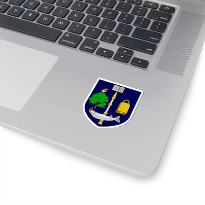 University of Glasgow shield (Scotland) (Coat of Arms) STICKER Vinyl Kiss-Cut Decal - The Sticker Space
