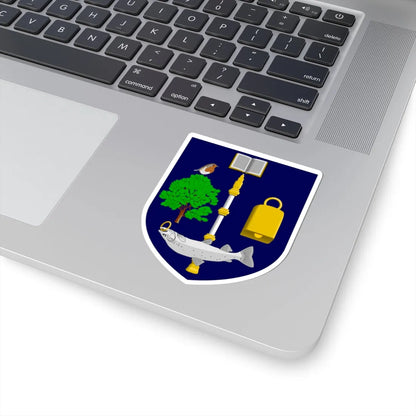 University of Glasgow shield (Scotland) (Coat of Arms) STICKER Vinyl Kiss-Cut Decal - The Sticker Space