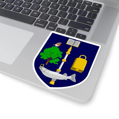 University of Glasgow shield (Scotland) (Coat of Arms) STICKER Vinyl Kiss-Cut Decal - The Sticker Space