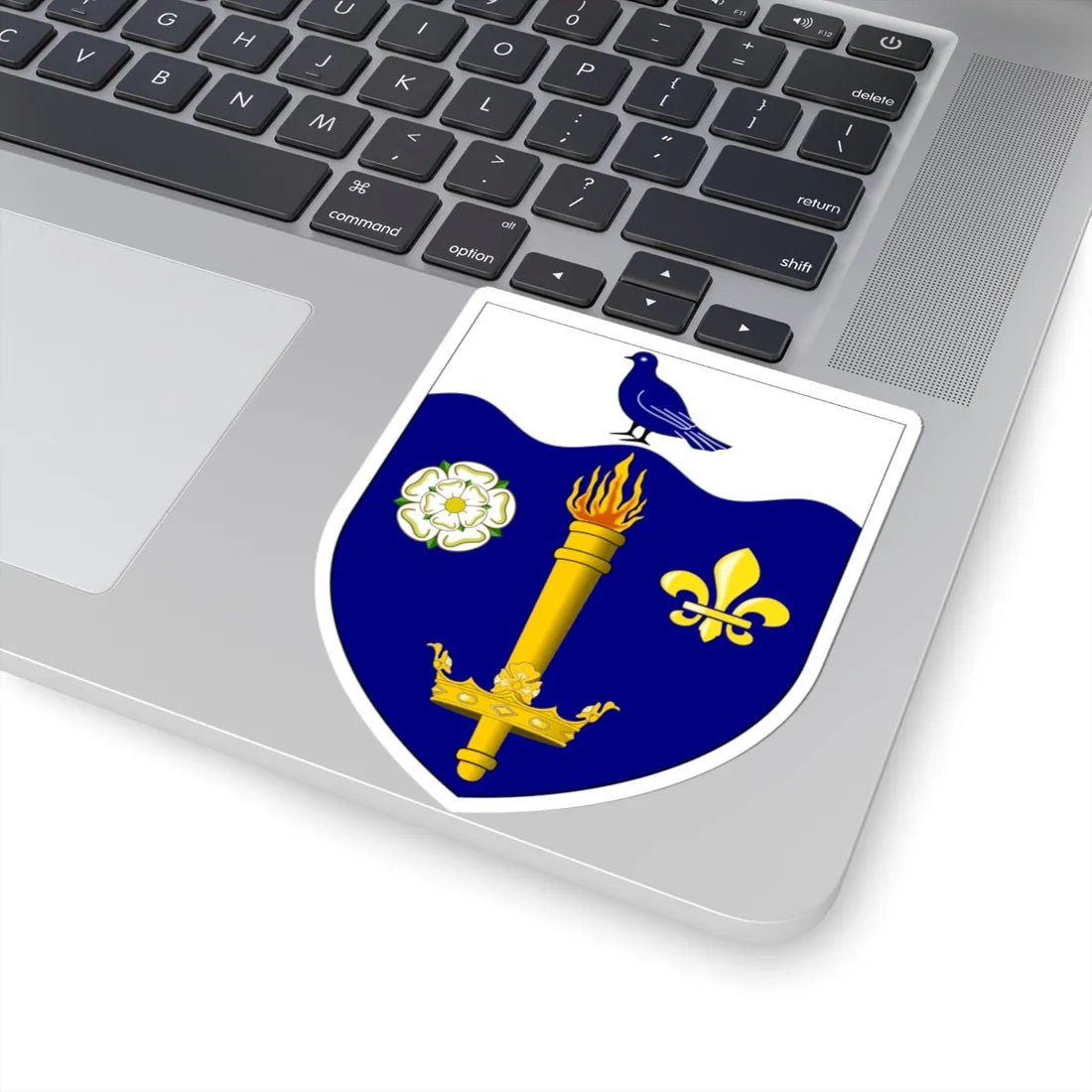 University of Hull arms (United Kingdom) (Coat of Arms) STICKER Vinyl Kiss-Cut Decal - The Sticker Space