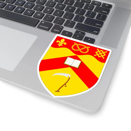 University of Keele arms (United Kingdom) (Coat of Arms) STICKER Vinyl Kiss-Cut Decal - The Sticker Space