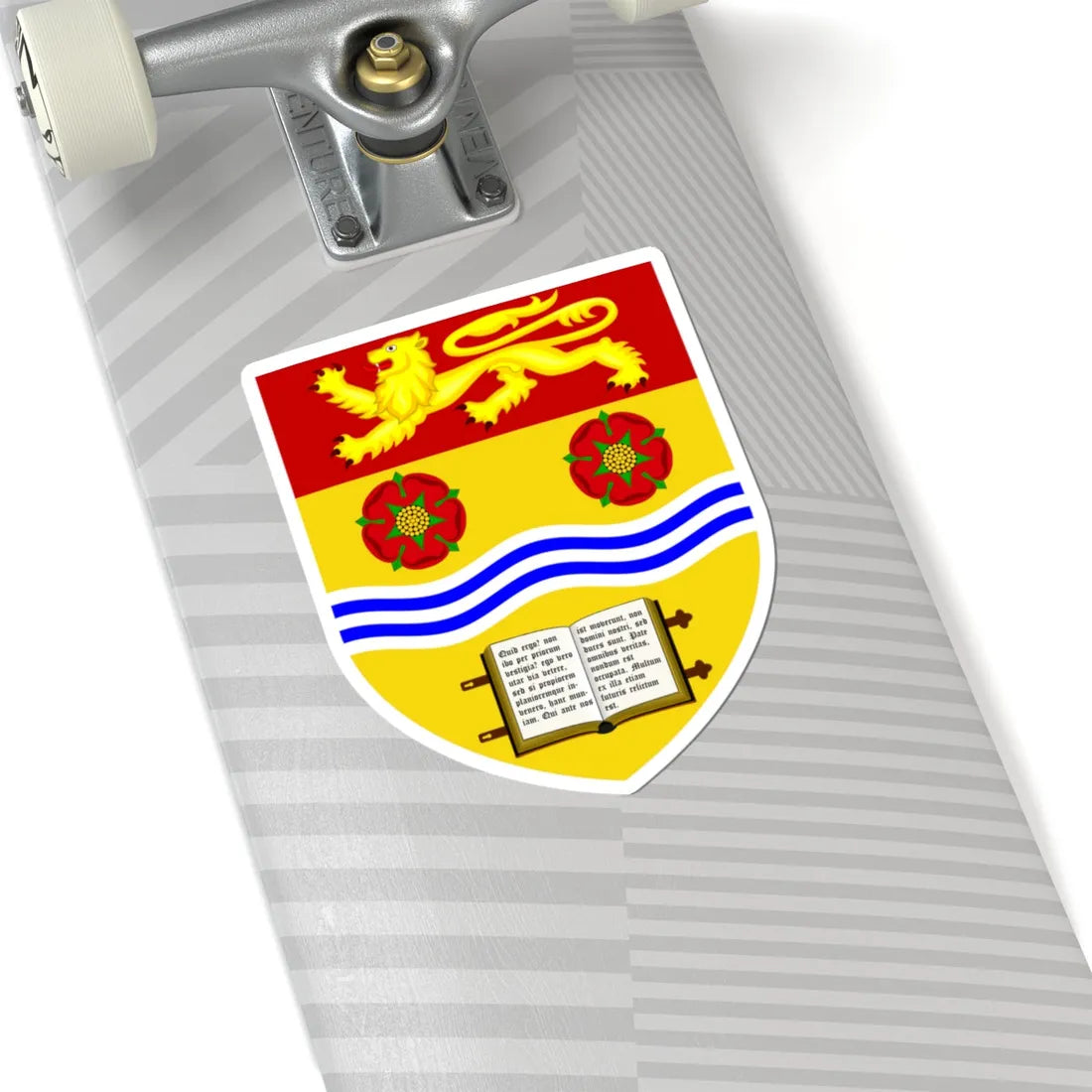 University of Lancaster shield (United Kingdom) (Coat of Arms) STICKER Vinyl Kiss-Cut Decal - The Sticker Space