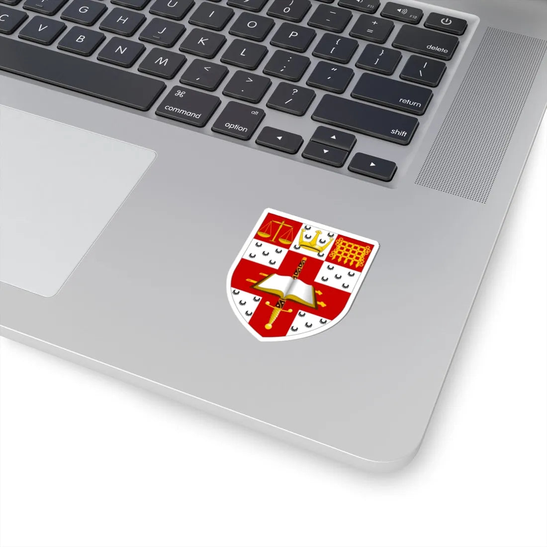 University of Law arms (United Kingdom) (Coat of Arms) STICKER Vinyl Kiss-Cut Decal - The Sticker Space
